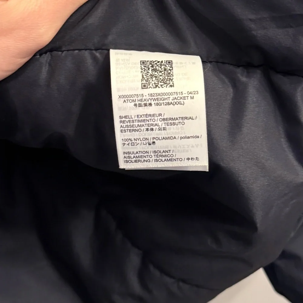 Arcteryx Atom Series Jackets Men Dark Blue  XXL